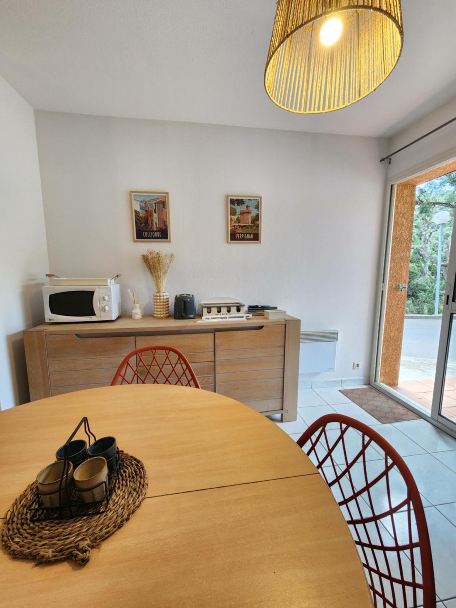 Appartement fonctionnel hauteurs de Collioure Extérieur photo